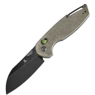 Tenable Model 6 Folding Knife Green Micarta