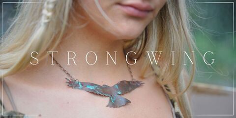 Strongwing Copper Jewellery Collection | Bird of Prey Jewellery