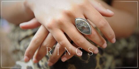 Hand-made Silver Boho Rings | Bird of Prey Jewellery