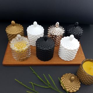 Baby Geo Beeswax Candles