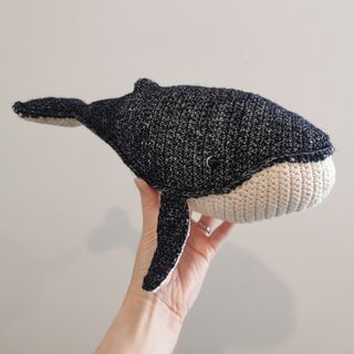 Whale - Dark Blue