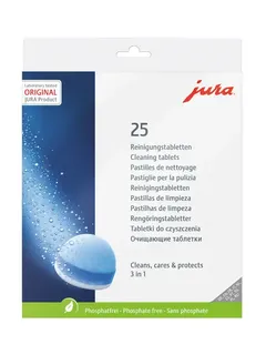 Jura 3 Phase Cleaning Tablets – 25 pack