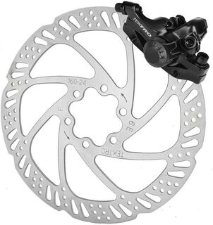 MD-M280,Front Mechanical Disc Brake,,W/Tektro logo,W/TR160-24 rotor,Stainless,IS, A-2,Black