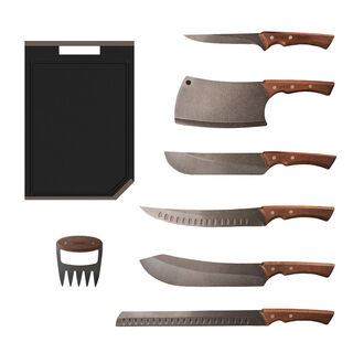 Tramontina BBQ Knife Set - 8 Piece