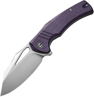 Civivi Bulltusk Purple Micarta