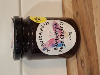Blueberry and Sage Chutney