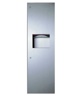 B-39003 - Trimline Recessed Paper Towel Dispenser/Waste Receptacle