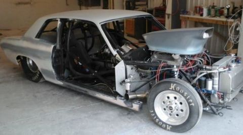 Ford Drag Car Full Resto - Before