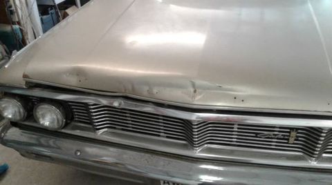 Old Ford Galaxy Repair - Before