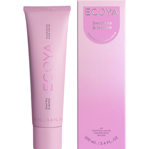 ECOYA SWEET PEA & JASMINE HAND CREAM