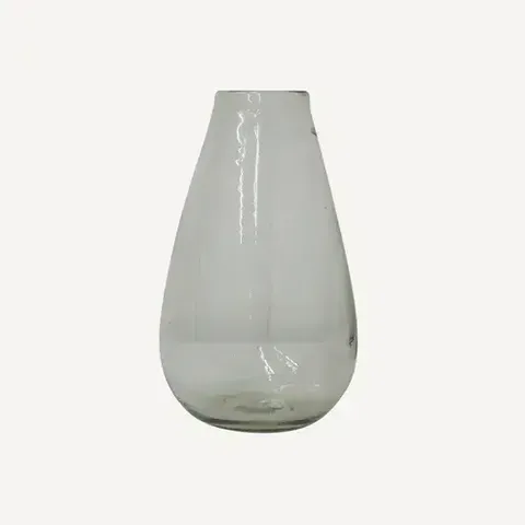 GLASS VASE CLEAR BULB