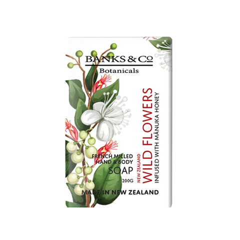 NZ WILD FLOWER SOAP 200gm