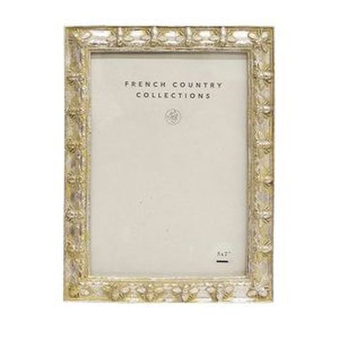 BEE PHOTO FRAME RECT 5X7' SILVER