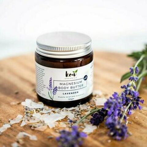 MAGNESIUM BODY BUTTER with LAVENDER 120GM