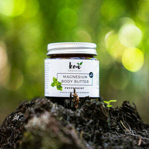 MAGNESIUM BODY BUTTER with PEPPERMINT 60GM
