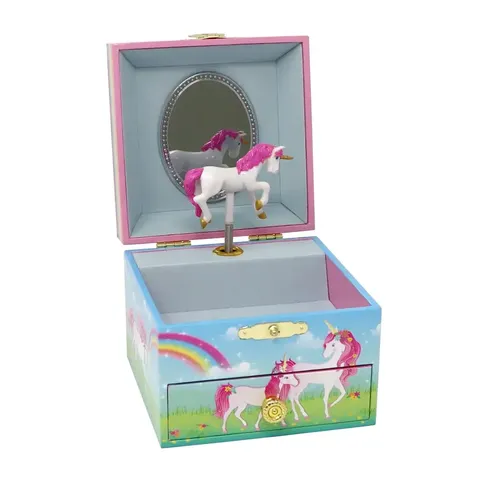 MUSIC BOX small STARDUST UNICORN