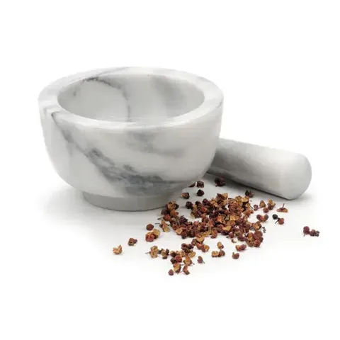 MARBLE MORTAR & PESTLE