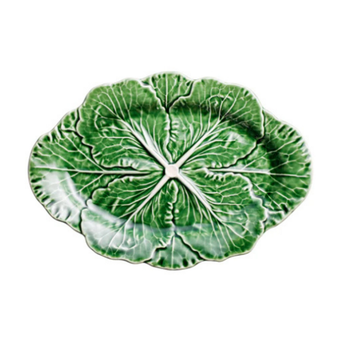 CABBAGE OVAL PLATTER 37.5