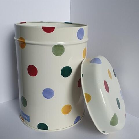 POLKA DOT  CADDY ROUND EB