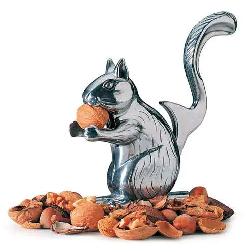 SQUIRREL NUTCRACKER ALUMINIUM