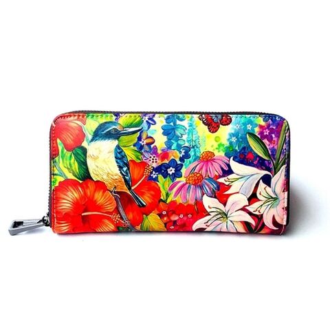 LONG WALLET kingfishers bouquet