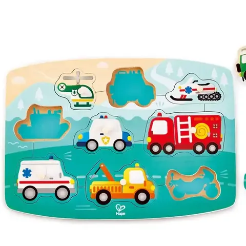 EMERGENCY PEG PUZZLE HAPE