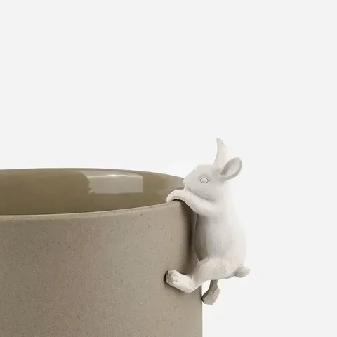 HANGING BUNNY WHITE