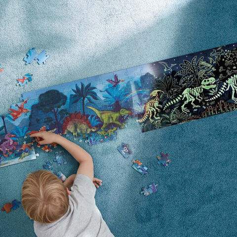 DINOSAUR PUZZLE GLOWING 1.5m