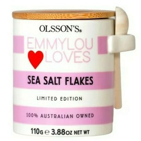 EMMYLOU LOVES SEA SALT FLAKES 110GM