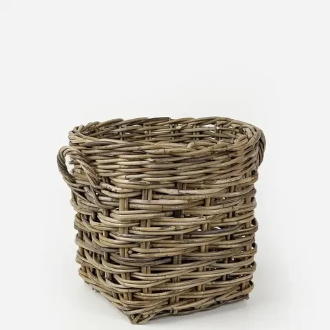 GROVE WOOD BASKET SMALL