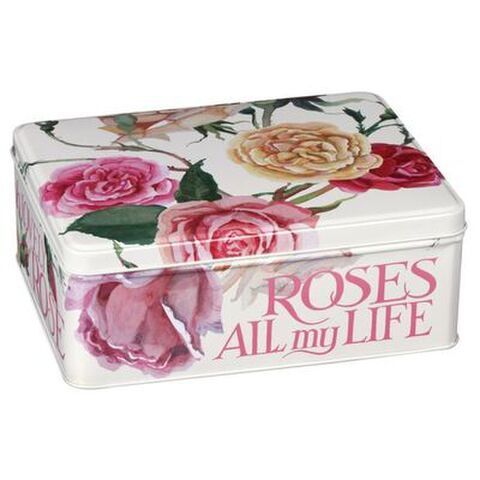 ROSES TIN RECT ALL MY LIFE EMMA BRIDGEWATER
