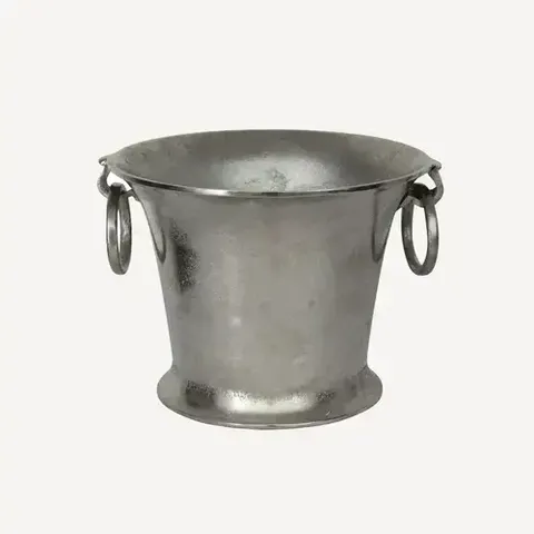 CHAMPAGNE BUCKET SILVER RINGS
