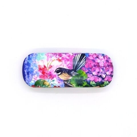 GLASSES CASE FANTAIL PINK FLORAL