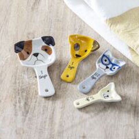 DOG MEASURING SPOONS