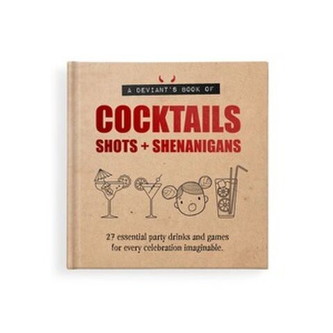 BOOK COCKTAILS SHOTS+SHENANIGANS