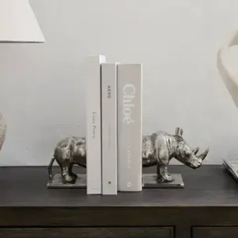 RHINO BOOKENDS S/2