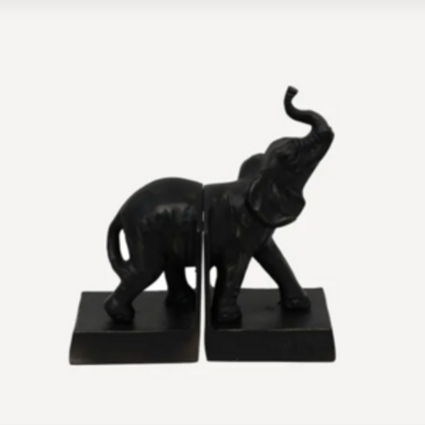 ELEPHANT BOOKENDS S/2