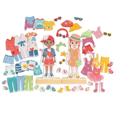 MAGNETIC PUZZLE DRESS-UP