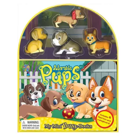 PUPPIES - MINI BUSY BOOK