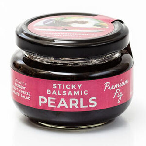 STICKY BALSAMIC PEARLS PREMIUM FIG 110g