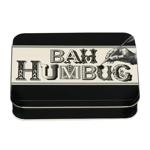 SML RECT TIN BAH HUMBUG