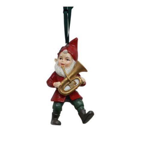 VINTAGE ELF PLAYING TRUMPET