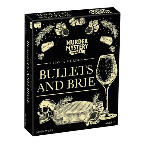 SOLVE A MURDER GAME - BULLETS & BRIE