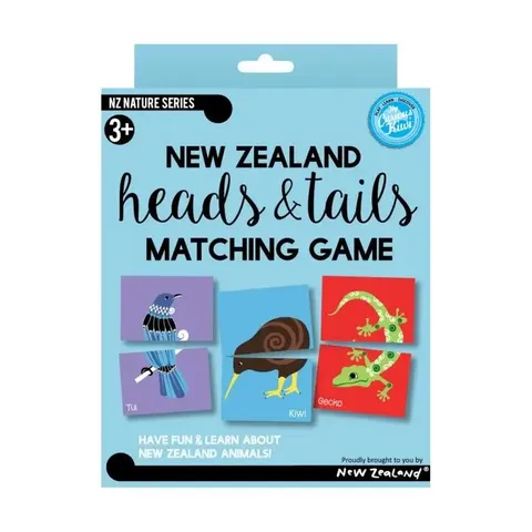 NZ GAME HEADS & TAILS BOX SET