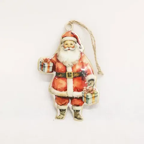 VINTAGE JOLLY SANTA ASSORTED