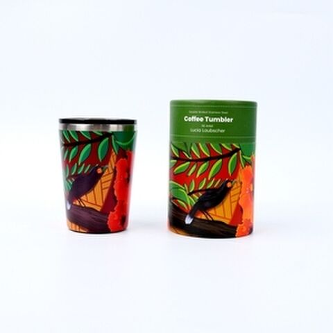 COFFEE TUMBLER HUIA HIBISCUS