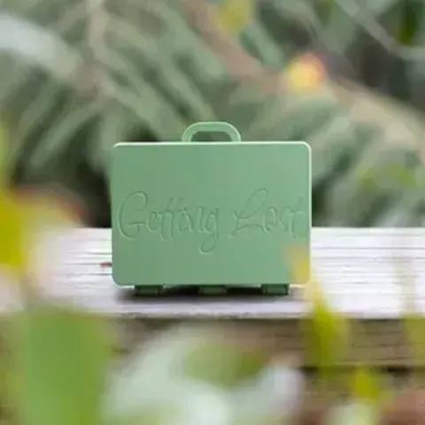 GETTING LOST - SUITCASE MOSS GREEN