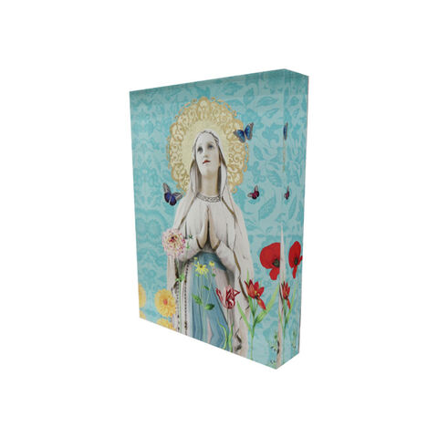 ART ACRYLIC BLOCK ICON BLUE