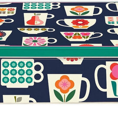 RECTANGLE TIN TEACUP Kate Rhees