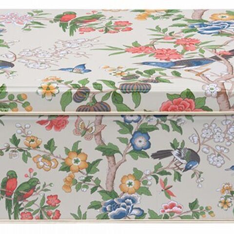 DEEP RECTANGLE TIN CHINOISERIE by SANDERSON